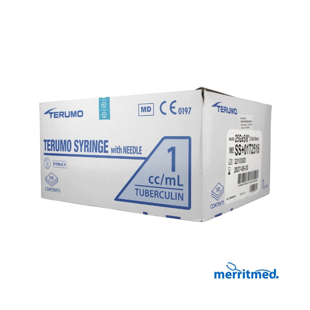 Terumo 1cc Disposable Syringe W Needle Cn 25g X 58 